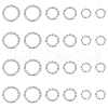 Unicraftale 304 Stainless Steel Jump Rings STAS-UN0010-78P-1