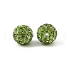 Handcraft DIY Polymer Clay Grade A Rhinestone Pave Disco Ball Beads X-RB-H258-10MM-214-2