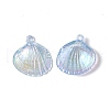 UV Plating Opaque Acrylic Pendants PACR-M003-16E-2