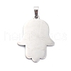 Non-Tarnish 304 Stainless Steel Pendants STAS-C062-03P-2
