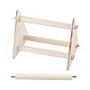 Wooden Parrot Standing frame DIY-WH0190-39-2