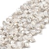 Natural Baroque Keshi Pearl Beads Strands PEAR-B004-07B-01B-2
