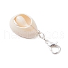 Natural Shell Pendant Decoration HJEW-JM03189-03-6