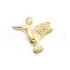 304 Stainless Steel Pendants STAS-R155-043G-02-1