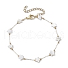 316 Stainless Steel Paperclip Chains Anklets AJEW-AN00620-1