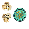 Wax Seal Brass Stamp Head AJEW-WH0209-489-1