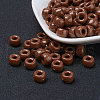 Opaque Acrylic European Beads PL338-76-2