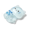 Translucent Resin Decoden Cabochons RESI-M039-03F-2