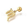 304 Stainless Steel Pendants STAS-H202-01G-06-2