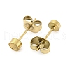 304 Stainless Steel Stud Earring Findings STAS-V003-09G-04-2