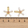 304 Stainless Steel Rhinestone Pendants STAS-L290-32G-3