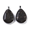 Natural Labradorite Pendants KK-F868-21P-1