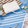 MAYJOYDIY US 22.5Yards Polyester Braided Lace Ribbons DIY-MA0005-67B-4