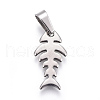 Tarnish Resistant 304 Stainless Steel Pendants STAS-I096-15P-1