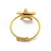 Adjustable 304 Stainless Steel Rings RJEW-B058-02G-10-3