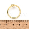 Brass Cuff Rings for Women RJEW-U044-P-5