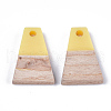 Resin & Wood Pendants RESI-S358-52H-2