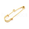 Ion Plating(IP) 304 Stainless Steel Safety Pins Brooch Findings STAS-K252-05A-G-01-1