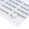 PET Sterling Silver Stickers DIY-NH002-01A-3
