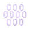 Opaque Spray Painted Acrylic Linking Rings OACR-T024-02-I06-1