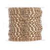 Real 18K Gold Plated Brass Bar Link Chains CHC-R126-08G-3