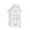 DIY House with Heart Pattern Candle Silicone Molds DIY-G113-05A-2