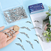 SUNNYCLUE 60Pcs 2 Styles Tibetan Style Alloy Beads FIND-SC0010-41-3