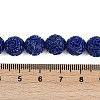 Synthetic Coral Carved Beads Strands CORA-M001-17-4