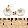 Natural Keshi Pearl Pendants STAS-Z136-01G-04-3