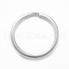 Tarnish Resistant 304 Stainless Steel Split Key Rings STAS-H383-29P-1