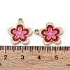 Ion Plating(IP) 304 Stainless Steel Enamel Pendants X-STAS-P339-16G-01-3