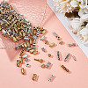 HOBBIESAY 200Pcs 20 Styles Tibetan Style Alloy Tube & Column Beads FIND-HY0003-53-4