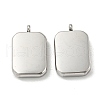 Non-Tarnish 304 Stainless Steel Pendants STAS-L022-021P-1