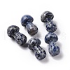 Mother's Day Gifts Natural Blue Spot Jasper GuaSha Stone G-A205-25U-1