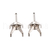 304 Stainless Steel Stud Earring Findings STAS-B091-02A-08P-1