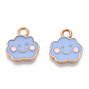 Alloy Enamel Charms X-ENAM-S121-072A-2