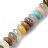 Natural & Synthetic Mixed Gemstone Beads Strands G-F743-05D-1