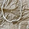 Faceted Column Brass Pendant Necklaces FS-WG804A2-01-1