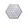 Hexagon Shape Cup Mat Food Grade Silicone Molds WG13514-02-1