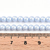 Baking Painted Pearlized Glass Pearl Bead Strands HY-N002-4mm-C04-5