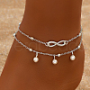 Double Layer Anklets VL2351-1