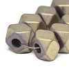 Electroplate Non-magnetic Synthetic Hematite Beads Strands G-T061-05E-3
