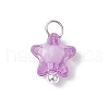 Transparent Acrylic Pendants PALLOY-JF03839-01-3