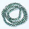 Electroplate Glass Beads Strands EGLA-A034-T4mm-C03-2