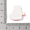 Animal Christmas Socking Theme Opaque Resin Decoden Cabochons RESI-S397-03E-3