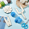 Wood Pom Pom Maker Kit WOOD-WH0050-008-5