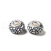 Opaque Resin European Beads RESI-C055-01B-2