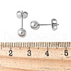 304 Stainless Steel Stud Earrings for Women EJEW-E603-06A-P-2