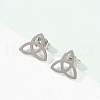 Non-Tarnish 304 Stainless Steel Stud Earrings EJEW-P235-01P-4