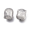 Buddhist 304 Stainless Steel Beads STAS-K207-63P-2